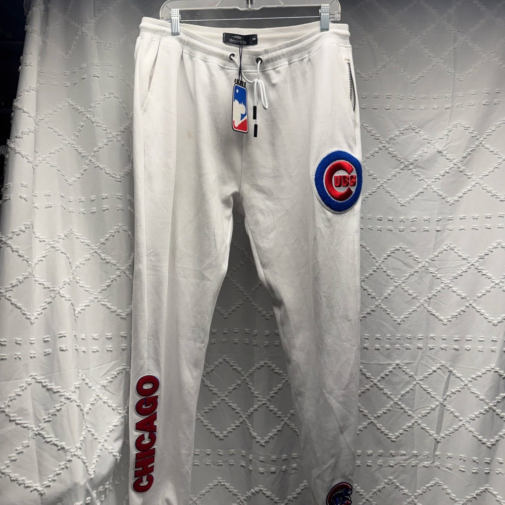 Pro Standard Chicago Cubs Classic Fleece Jogger
Sweatpants White Mens Size 3XL